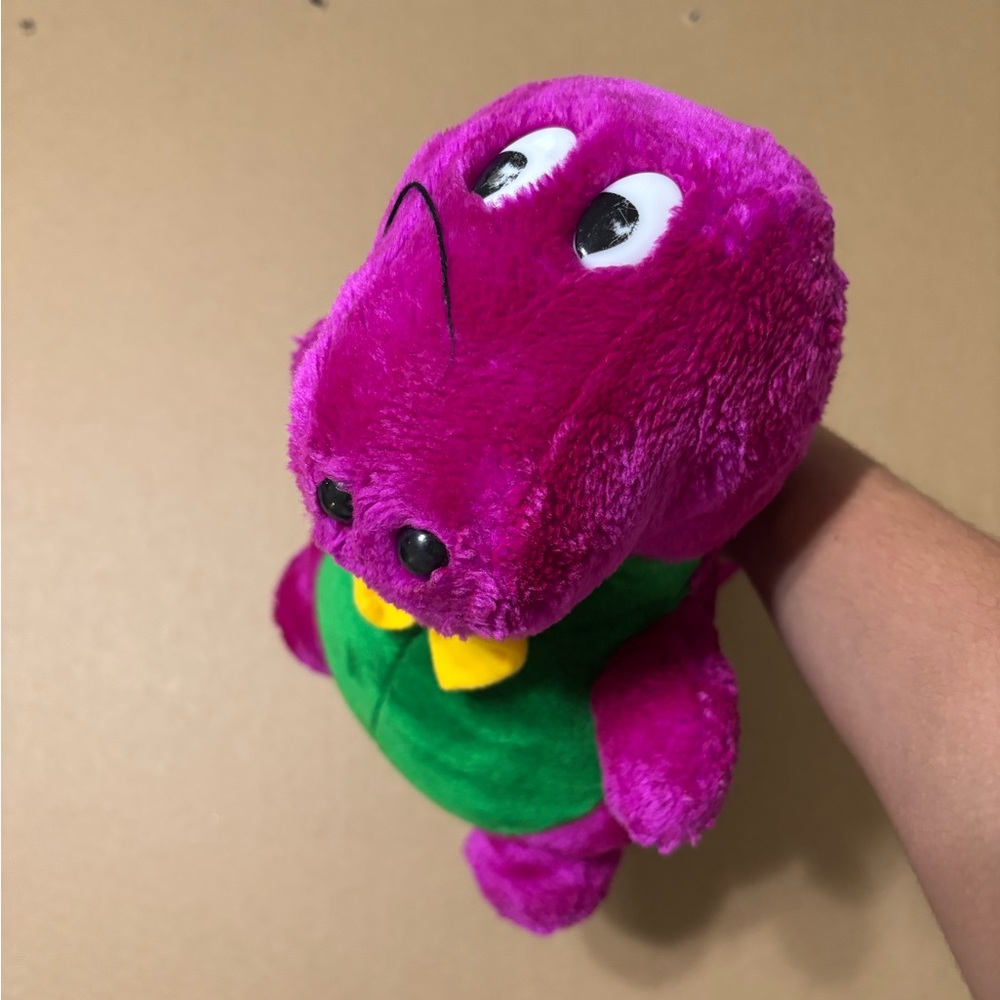 Barney plush toy